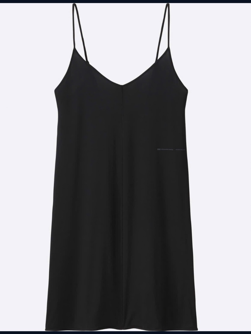 Uniqlo x Alexander Wang | Black AIRism Camisole Slip Dress Size Medium